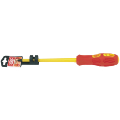 Draper Expert VDE Approved Fully Insulated Plain Slot Screwdriver, 6.5 x 150mm (Display Packed)