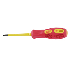 Draper Expert VDE Approved Fully Insulated PZ TYPE Screwdriver, No.1 x 80mm (Display Packed)