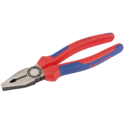 Knipex 03 02 200 SBE Combination Pliers - Heavy Duty Handle, 200mm