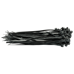 Draper Cable Ties, 3.6 x 150mm, Black (Pack of 100)