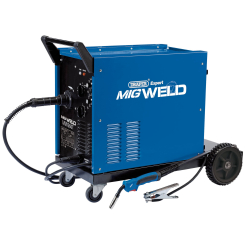 Draper Expert Gas/Gasless MIG Welder, 250A