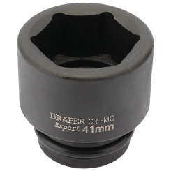 Draper Expert HI-TORQ 6 Point Impact Socket, 3/4" Sq. Dr., 41mm