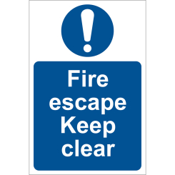 Draper Fire Escape Keep Clear