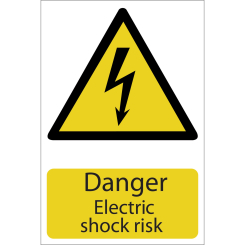Draper Danger Electric Shock