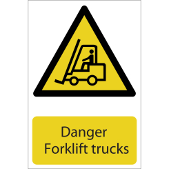 Draper Danger Forklift Trucks