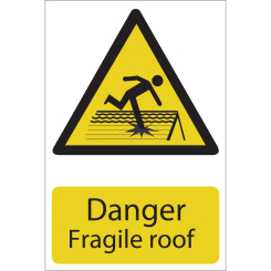 Draper Danger Fragile Roof