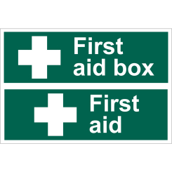 Draper First Aid Box' Safety Sign