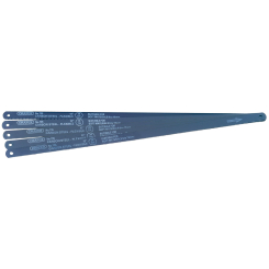 Draper Assorted Flexible Carbon Steel Hacksaw Blades, 300mm (Pack of 5)