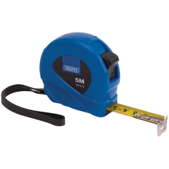 Draper Measuring Tape, 5m/16ft x 19mm, Blue