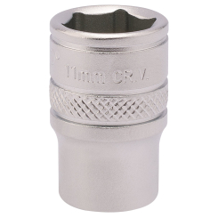 Draper Expert Socket, 1/4" Sq. Dr., 11mm