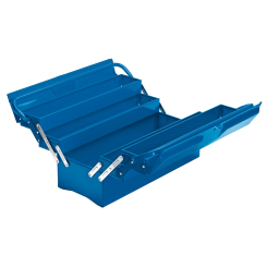 Draper Extra Long Four Tray Cantilever Tool Box, 495mm