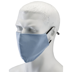 Draper Light Fabric Reusable Face Masks, Blue (Pack of 2)