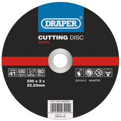 Draper Metal Cutting Disc, 230 x 2 x 22.23mm