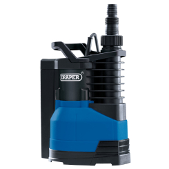 Draper Submersible Water Pump with Integral Float Switch, 150L/min, 400W