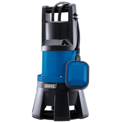 Draper Submersible Dirty Water Pump with Float Switch, 416L/min, 1300W