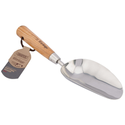 Draper Draper Heritage Stainless Steel Hand Potting Scoop with Ash Handle