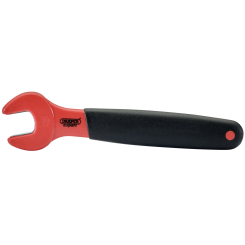 Draper Expert VDE Approved Fully Insulated Open End Spanner, 15mm