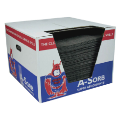 A-Sorb General Purpose Light Absorbent Pads 40x50cm (200 Pack)