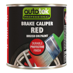 Autotek Red Caliper Brush-On Paint 250ml