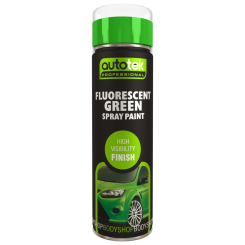 Autotek Fluorescent Green Spray Paint 500ml