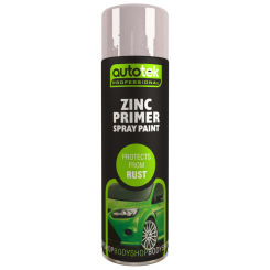 Autotek Zinc Primer Spray Paint 500ml
