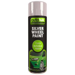 Autotek Silver Wheel Spray Paint 500ml