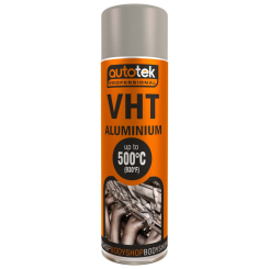 Autotek Aluminium VHT High Temperature Spray Paint 500ml