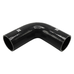 Pipercross Silicone Hose - 90° Elbow, 61mm Bore, 4-Ply, 152mm Legs - Black