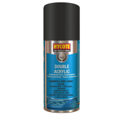 Hycote Bumper & Vinyl Black Double Acrylic Spray Paint 150ml