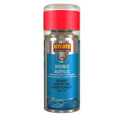 Hycote Peugeot Scarlet Red Double Acrylic Spray Paint 150ml