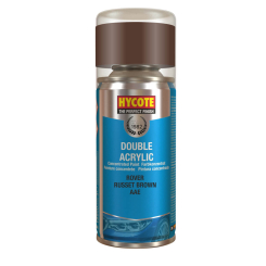 Hycote Rover Russet Brown Double Acrylic Spray Paint 150ml