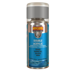 Hycote Rover Gunmetal Metallic Double Acrylic Spray Paint 150ml