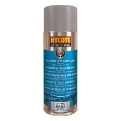 Hycote Extreme Heat Silver-Grey Spray Paint 400ml