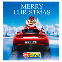 My Motor World Christmas Greetings Card 