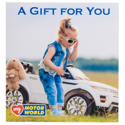 My Motor World Bunny Gift Greetings Card