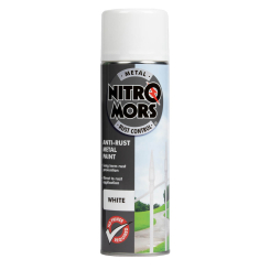 Nitromors Anti-Rust Smooth Metal Paint White 500ml