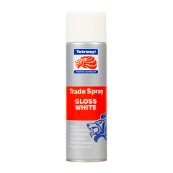Tetrosyl Trade Spray Gloss White 500ml 