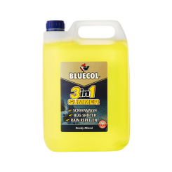 Bluecol 3 in 1 Summer Ready Mixed Screenwash 5L