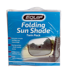 Equip Twin Pack Folding Sun Shade