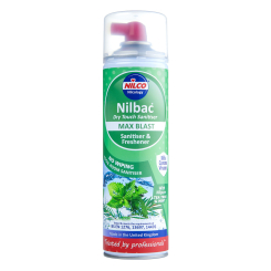Nilco Max Blast Dry Touch Room Sanitiser - Tea Tree & Mint 500ml