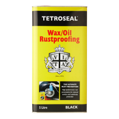 Tetroseal Wax Oil Rustproof Black 5L