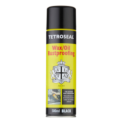 Tetroseal Wax Oil Rustproof Black 500ml