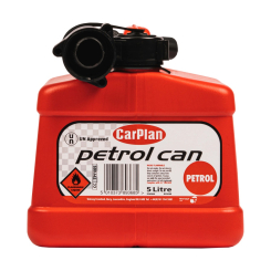 CarPlan Tetracan Petrol Fuel Can Red 5L