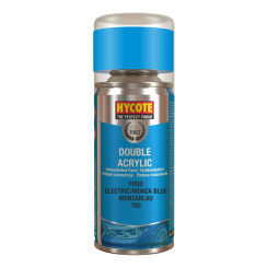 Hycote Ford Electric Monza Blue Double Acrylic Spray Paint 150ml