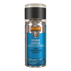 Hycote Ford Panther Black Pearlescent Double Acrylic Spray Paint 150ml