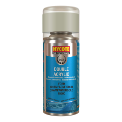 Hycote Ford Champagne Gold Metallic Double Acrylic Spray Paint 150ml