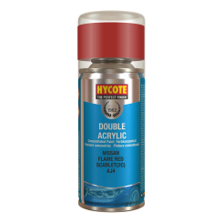 Hycote Nissan Flame Red AJ4 Double Acrylic Spray Paint 150ml