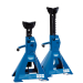 Draper Expert Pair of Pneumatic Rise Ratcheting Axle Stands, 3 Tonne