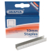 Draper Steel Staples, 10 x 10.5mm (Pack of 1000)