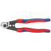 Knipex 95 62 190 Forged Wire Rope Cutters with Heavy Duty Handles, 190mm